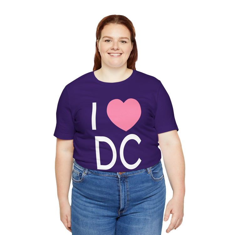 I Love DC Unisex T-Shirt - Fandom-Made