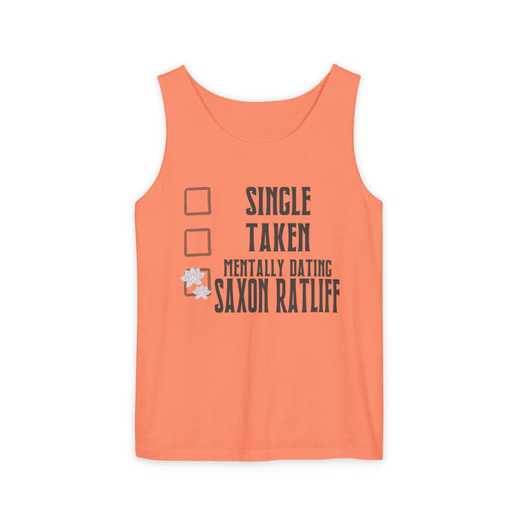 Mentally Dating Saxon Ratliff Tank Top - Fandom-Made