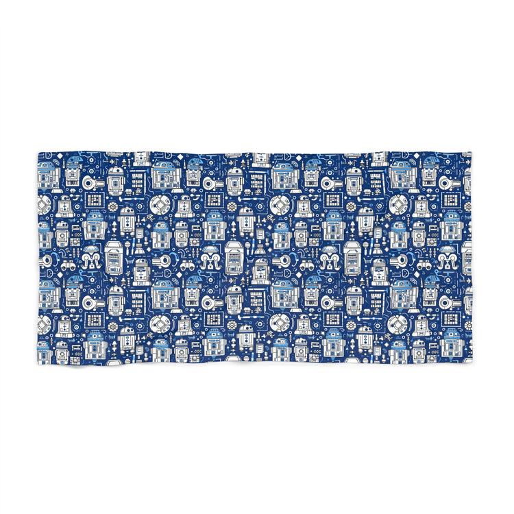 R2 All-Over Print Beach Towel - Fandom-Made