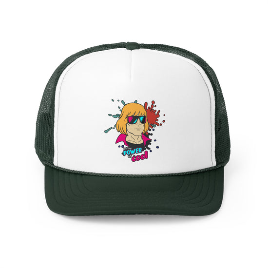 By The Power Of Cool Trucker Cap - Fandom-Made