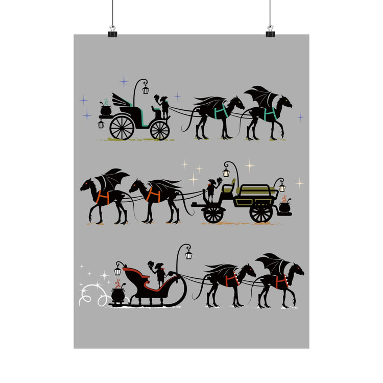 Dobby And Thestrals Poster - Fandom-Made