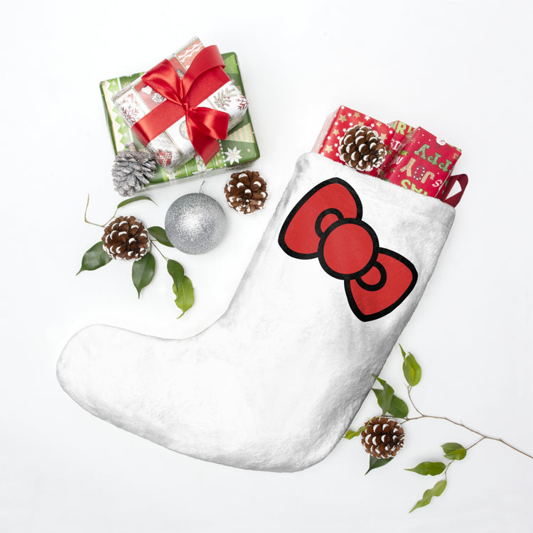 Bow Christmas Stocking - Fandom-Made