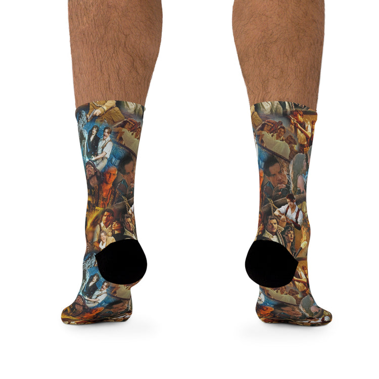The Mummy All Over Print Recycled Socks - Fandom-Made