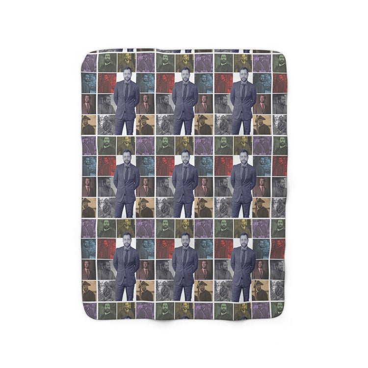 Roger MacKenzie Eras Tour Sherpa Fleece Blanket - Fandom-Made