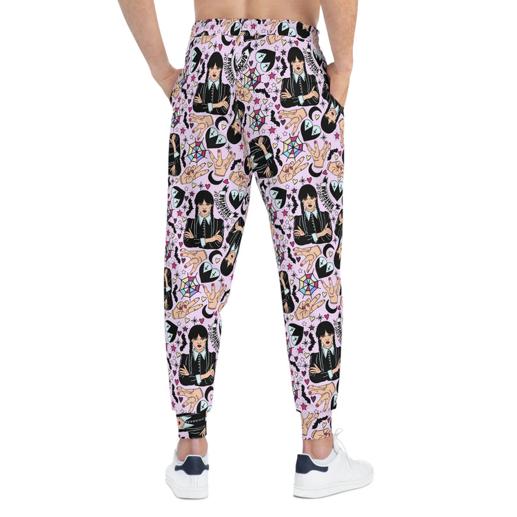 Wednesday All Over Print Joggers - Fandom-Made