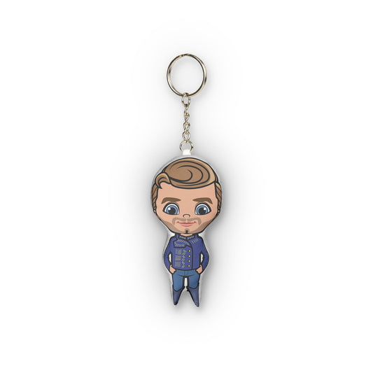 Prince Fiyero Mini Plush Keychain - Fandom-Made