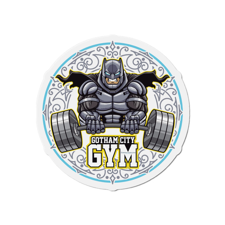 Gotham City Gym Die-Cut Magnet - Fandom-Made