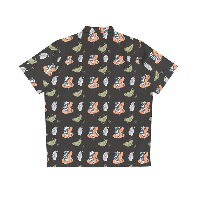 Ahsoka Tano Men's Hawaiian Shirt - Fandom-Made