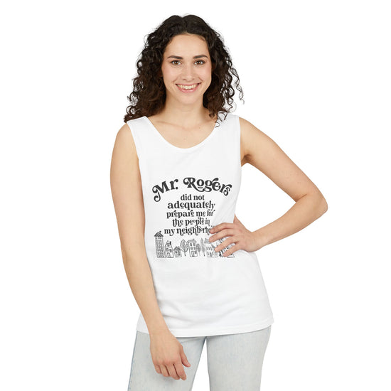 Mr Rogers Tank Top - Fandom-Made