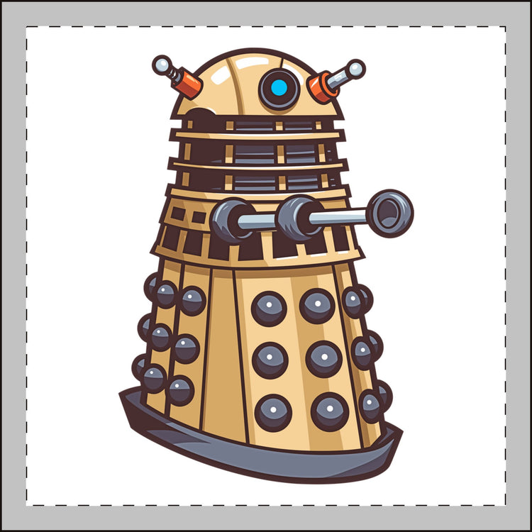 Dalek Mini Plush Keychain