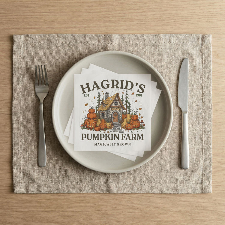 Hagrid's Pumpkins Napkins
