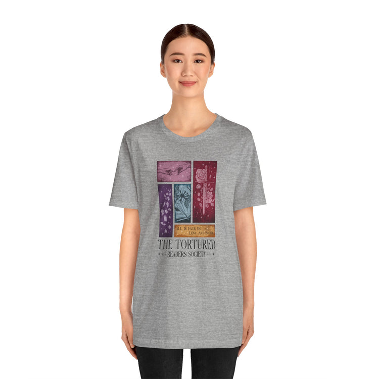 The Tortured Readers Society Unisex T-Shirt - Fandom-Made