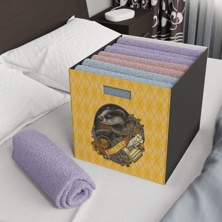 Hufflepuff Loyalty Storage Box - Fandom-Made