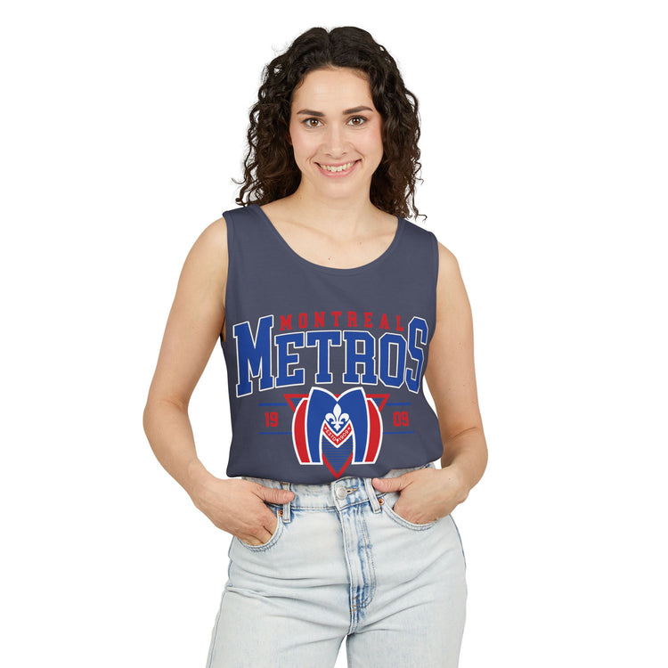 Montreal Metros Unisex Garment-Dyed Tank Top