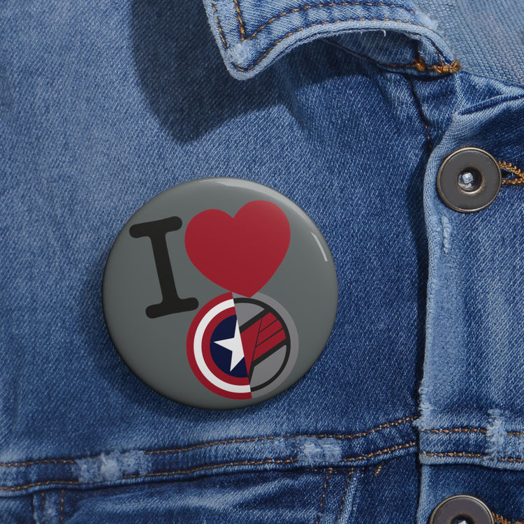 I Love Captain Falcon Pin - Fandom-Made