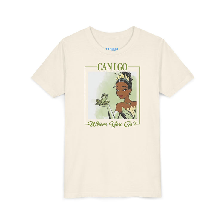 Can I Go Where You Go Youth Tee - Fandom-Made