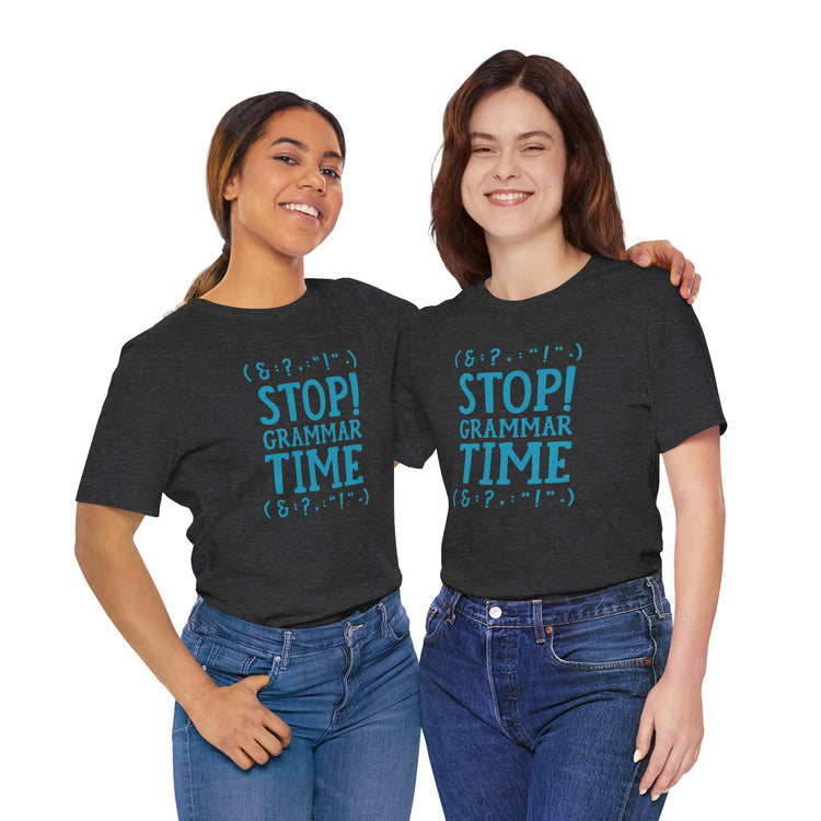 Grammar Time Unisex T-Shirt - Fandom-Made