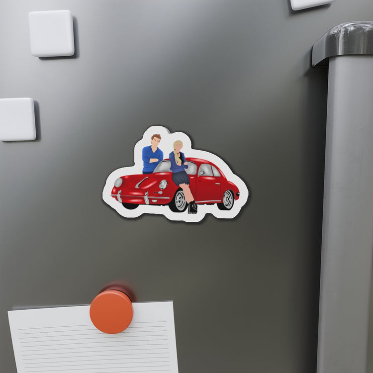 Stefan Salvatore and Lexi Branson Die-Cut Magnets - Fandom-Made