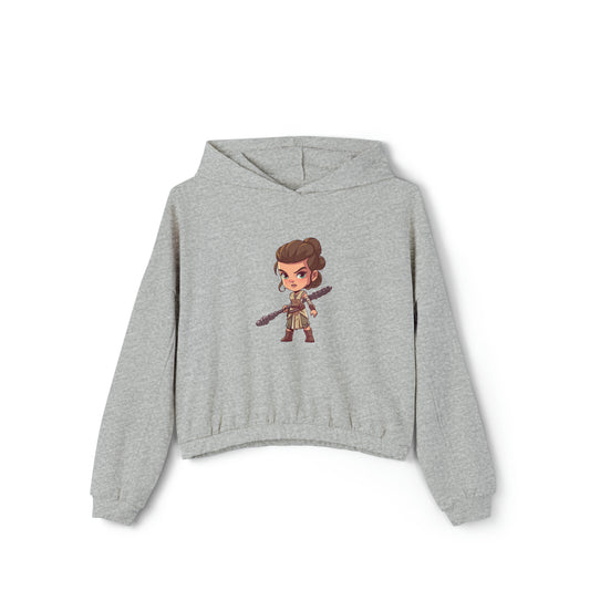Rey Skywalker Women's Cinched Bottom Hoodie - Fandom-Made