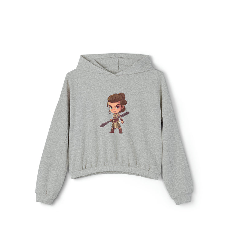 Rey Skywalker Women's Cinched Bottom Hoodie - Fandom-Made