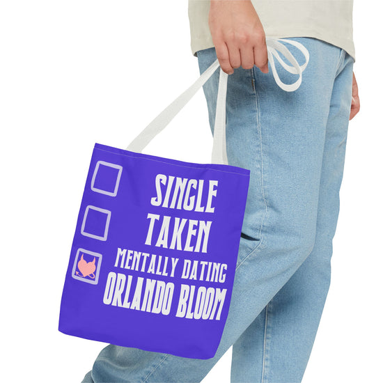 Mentally Dating Orlando Bloom Tote Bag - Fandom-Made