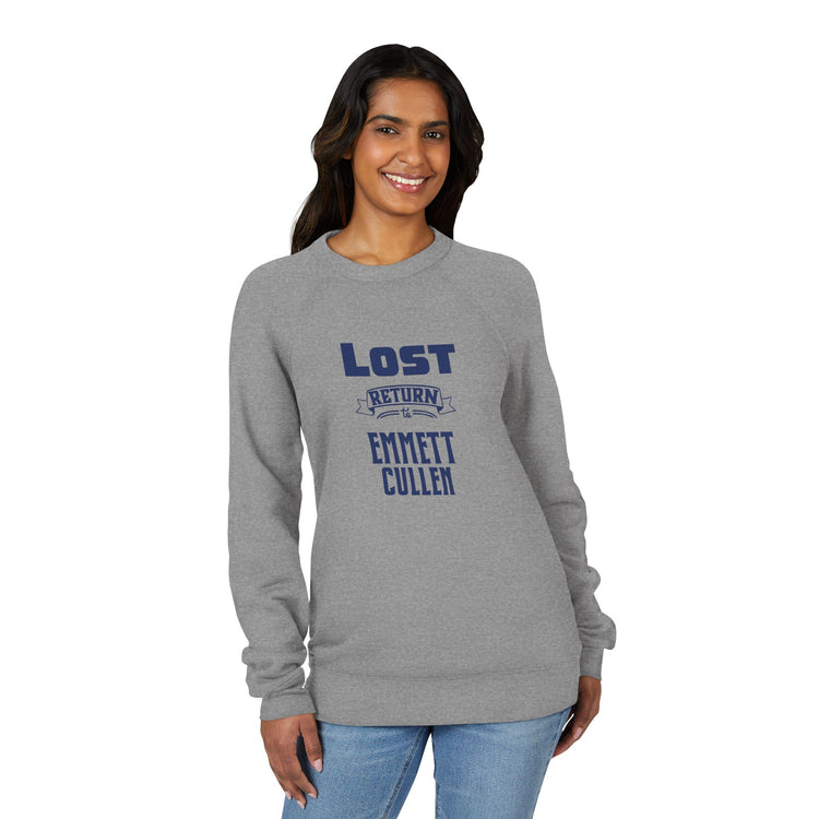 Lost Return To Emmett Cullen Fleece Raglan Sweatshirt - Fandom-Made
