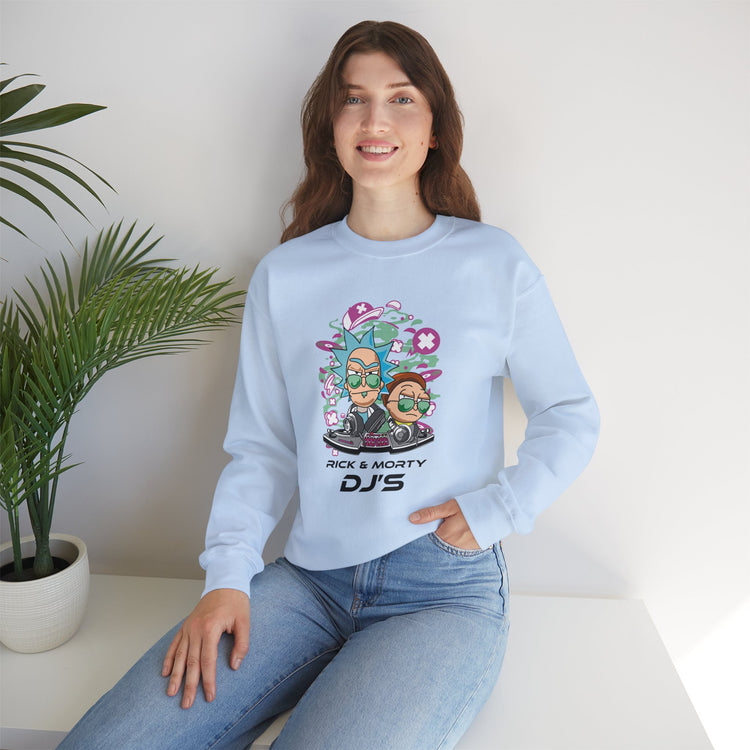 DJs Rick & Morty Unisex Sweatshirt - Fandom-Made