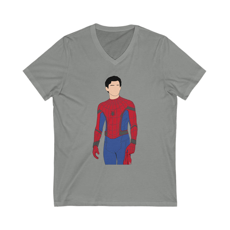 Spider-Man Unisex V-Neck Tee - Fandom-Made