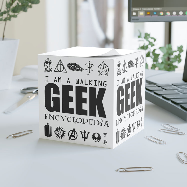 Geekdom Encyclopedia Note Cube - Fandom-Made