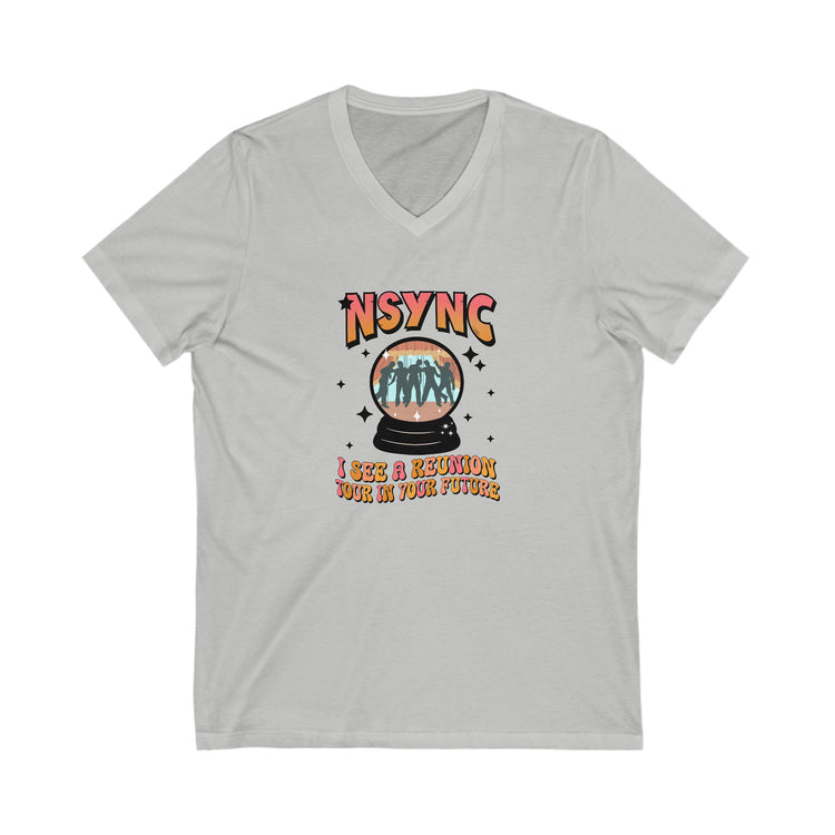 *NSYNC Reunion V-Neck Tee - Fandom-Made