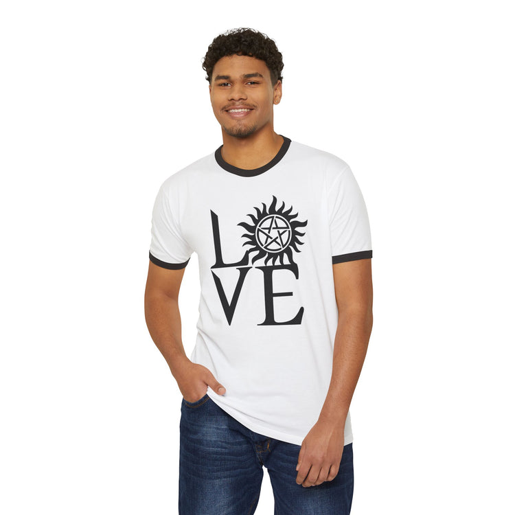 Supernatural Love Ringer T-Shirt - Fandom-Made