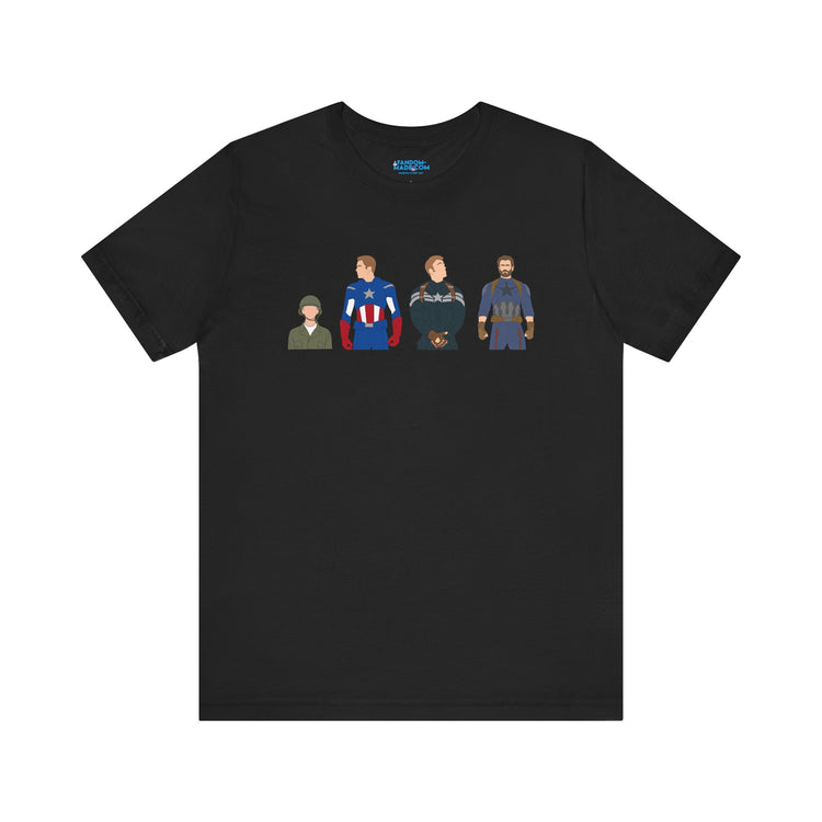 Steve Rogers Captain America Unisex T-Shirt - Fandom-Made