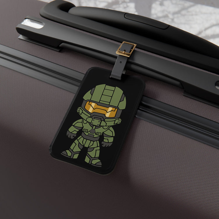 Master Chief Luggage Tag - Fandom-Made