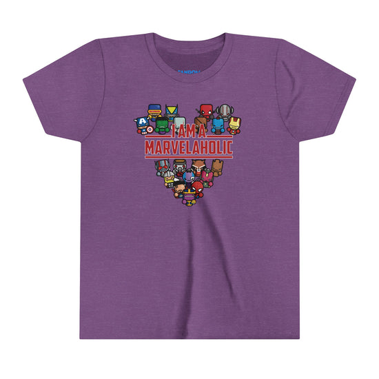 Marvelaholic Youth Tee - Fandom-Made