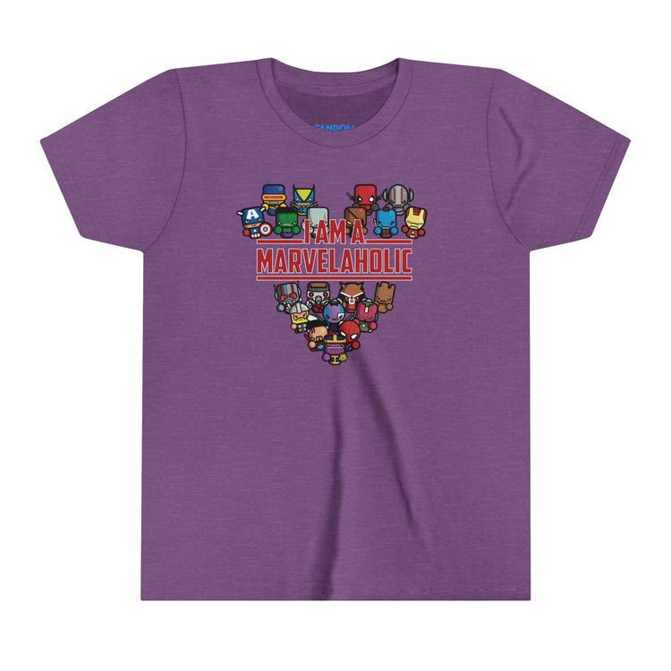 Marvelaholic Youth Tee - Fandom-Made