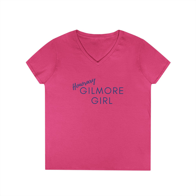 Honorary Gilmore Girl V-Neck Tee - Fandom-Made