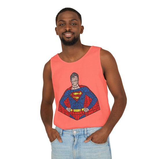Kryptonian Calligram Tank Top - Fandom-Made