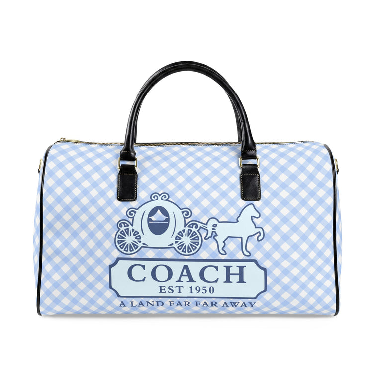 Cinderella Coach Leather Travel Bag - Fandom-Made