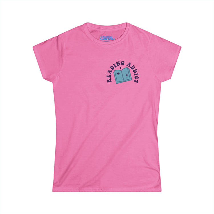 Reading Addict Women's Fit T-Shirt - Fandom-Made