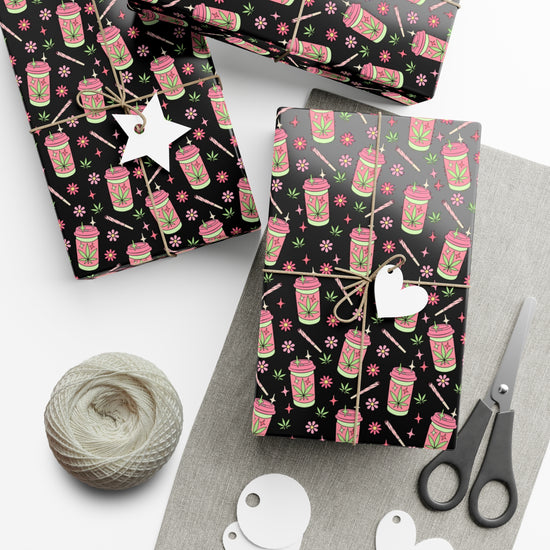 Highly Caffeinated All Over Print Gift Wrap - Fandom-Made