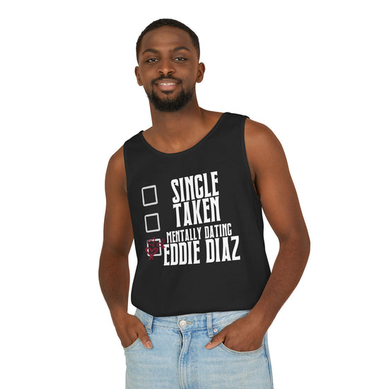 Mentally Dating Eddie Diaz Tank Top - Fandom-Made