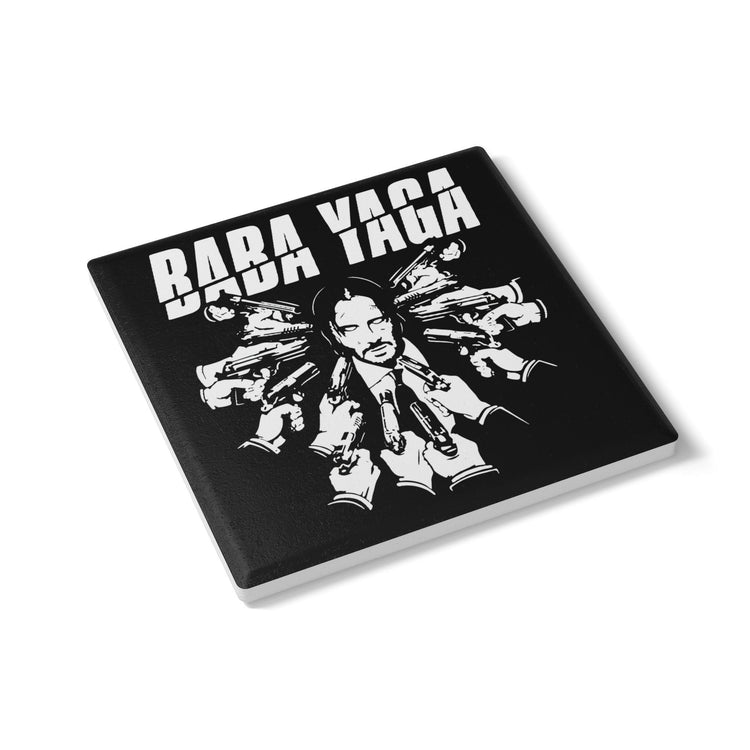 Baba Yaga Ceramic Coaster - Fandom-Made