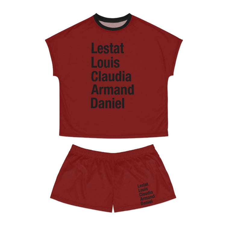 Interview with a Vampire Names Women's Pajama Set - Fandom-Made