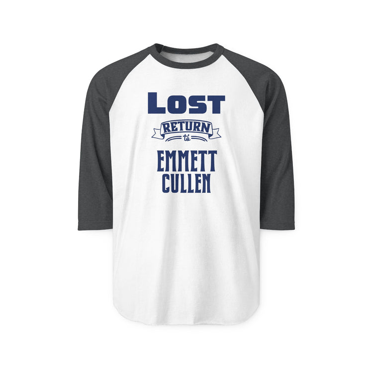 Lost Return To Emmett Cullen 3/4 Raglan Shirt - Fandom-Made