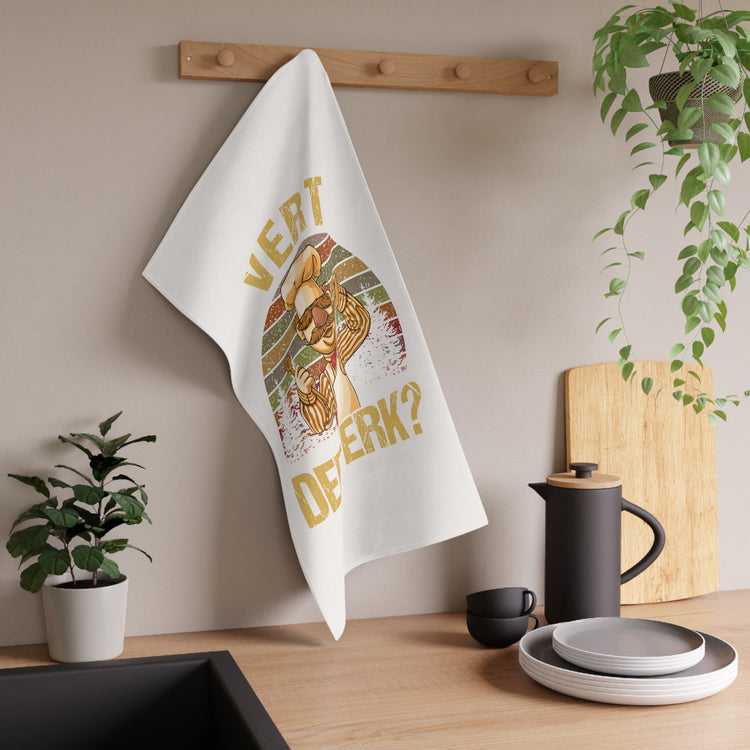 Vert Der Ferk? Kitchen Towel - Fandom-Made