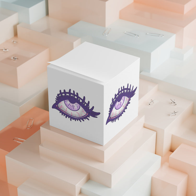 Rolling My Eyes Out Loud Note Cube - Fandom-Made