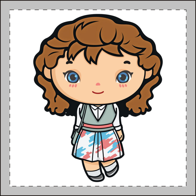 Nancy Wheeler Mini Plush Keychain