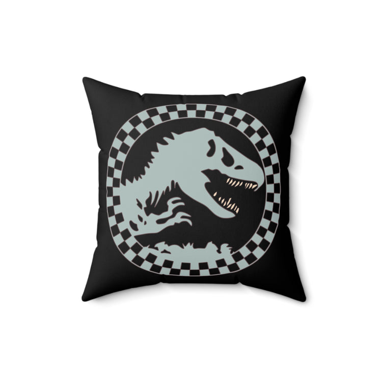 Checkered Past Square Pillow - Fandom-Made