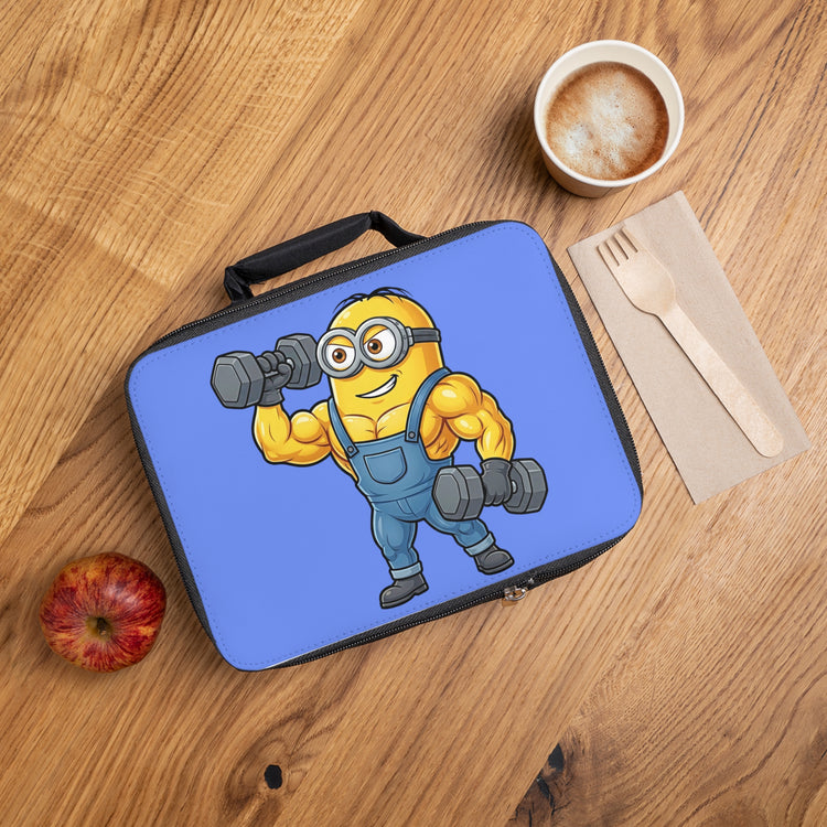 Workout Minion Lunch Bag