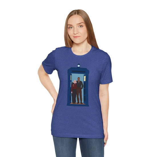 The Fifteenth Doctor and Ruby T-Shirt - Fandom-Made
